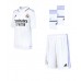 Cheap Real Madrid Eder Militao #3 Home Football Kit Children 2022-23 Short Sleeve (+ pants)